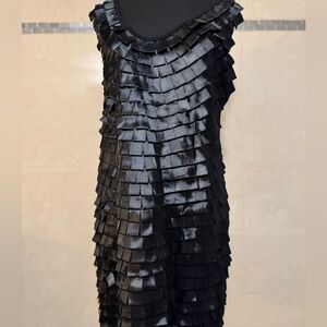 Elegant Black Layered Dress